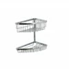 Complementi Double Corner Basket -UK Bathroom Products Sales Store ACOBA021