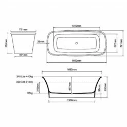 C.P. Hart Rydal Freestanding Bath 7 C.P. Hart Rydal Freestanding Bath -UK Bathroom Products Sales Store CPHRYFSBWGW 4