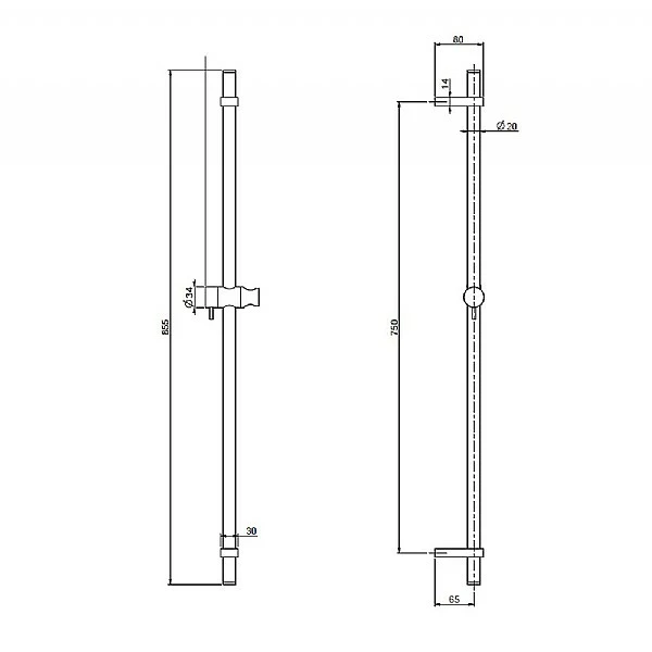 C.P. Hart Spillo Slide Rail 4 C.P. Hart Spillo Slide Rail - Image 2