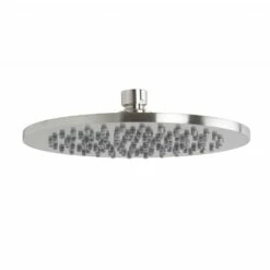 C.P. Hart Spillo Steel Round Shower Head 200mm