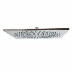 C.P. Hart Spillo Steel Square Shower Head 300mm