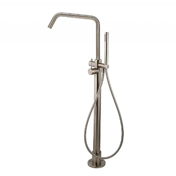 C.P. Hart Spillo Steel Floor Standing Bath Shower Mixer 3 C.P. Hart Spillo Steel Floor Standing Bath Shower Mixer