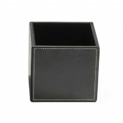Decor Walther Square Leather Box Without Lid