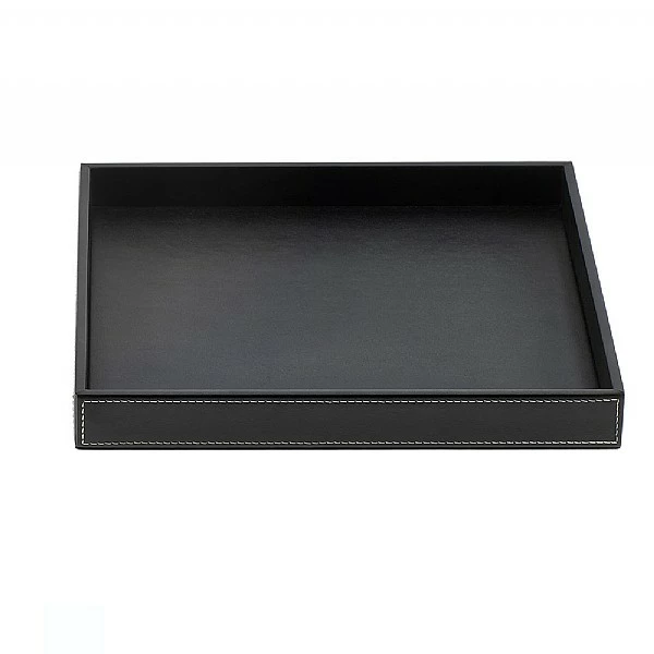 Decor Walther Large Rectangular Leather Tray 3 Decor Walther Large Rectangular Leather Tray