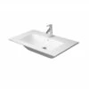 Duravit ME By Starck Washbasin 830mm Satin Matt White 2 Duravit ME By Starck Washbasin 830mm Satin Matt White -UK Bathroom Products Sales Store DUR2336833200