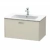 C.P. Hart Brioso 1-Drawer Vanity Unit 820 X 479mm 2 C.P. Hart Brioso 1-Drawer Vanity Unit 820 X 479mm -UK Bathroom Products Sales Store DURBR40020CP91