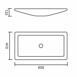 Glass Design Alumix Washbowl 9 Glass Design Alumix Washbowl -UK Bathroom Products Sales Store GDALB02BS 4