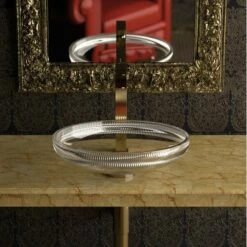 Glass Design Clivia Washbowl -UK Bathroom Products Sales Store GDCLB01TR 2