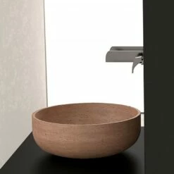 Glass Design Rapolano Washbowl -UK Bathroom Products Sales Store GDRAB35CO 1