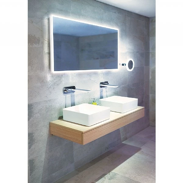 C.P. Hart Glow LED Demisting Mirror 1200x600mm 4 C.P. Hart Glow LED Demisting Mirror 1200x600mm - Image 2