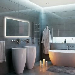 C.P. Hart Glow LED Demisting Mirror 1200x600mm 11 C.P. Hart Glow LED Demisting Mirror 1200x600mm -UK Bathroom Products Sales Store GL60120MIR2018 2