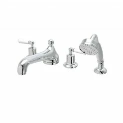 C.P. Hart Arc Low Spout Bath And Shower Mixer