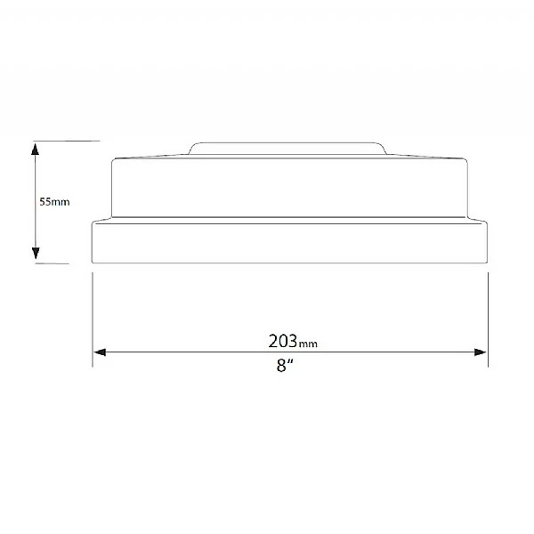 C.P. Hart Arc Eight Inch Flowerpot Shower Rose / Head 4 C.P. Hart Arc Eight Inch Flowerpot Shower Rose / Head - Image 2