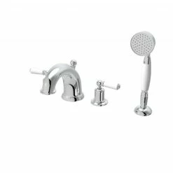 C.P. Hart Arc High Spout Bath And Shower Mixer