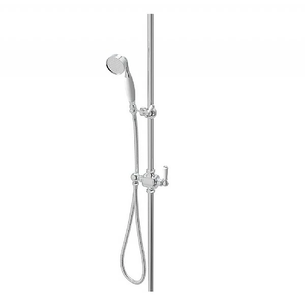 C.P. Hart Arc Riser Diverter Kit With Handshower For Bath Or Shower 3 C.P. Hart Arc Riser Diverter Kit With Handshower For Bath Or Shower