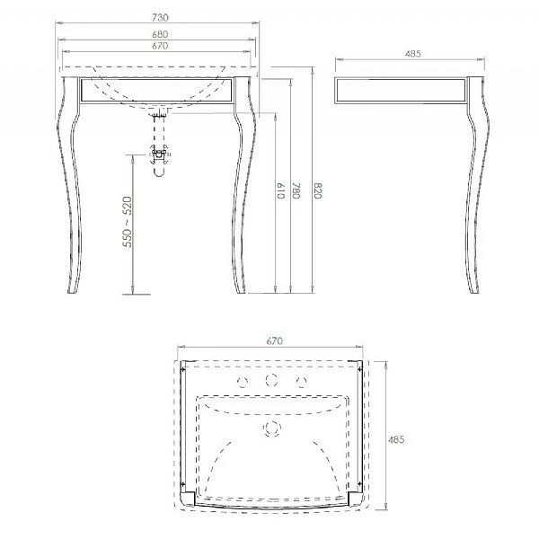 C.P. Hart Henley Oban Basin Stand 5 C.P. Hart Henley Oban Basin Stand - Image 3