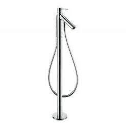 AXOR Starck Freestanding Bath Shower Mixer With Pin Handle
