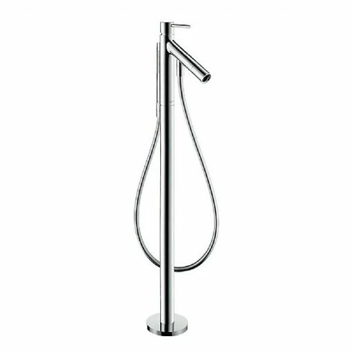 AXOR Starck Freestanding Bath Shower Mixer With Pin Handle 6 AXOR Starck Freestanding Bath Shower Mixer With Pin Handle -UK Bathroom Products Sales Store HG10456000
