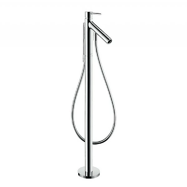 AXOR Starck Freestanding Bath Shower Mixer With Pin Handle 3 AXOR Starck Freestanding Bath Shower Mixer With Pin Handle