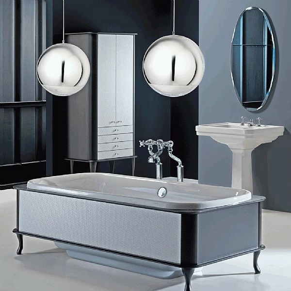 C.P. Hart Hoxton Bevelled Oval Mirror 4 C.P. Hart Hoxton Bevelled Oval Mirror - Image 2