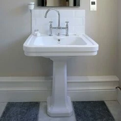 C.P. Hart London Washbasin 700mm 9 C.P. Hart London Washbasin 700mm -UK Bathroom Products Sales Store IMLOW701WW 2