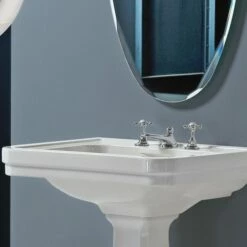 C.P. Hart London Washbasin 700mm 10 C.P. Hart London Washbasin 700mm -UK Bathroom Products Sales Store IMLOW701WW 3