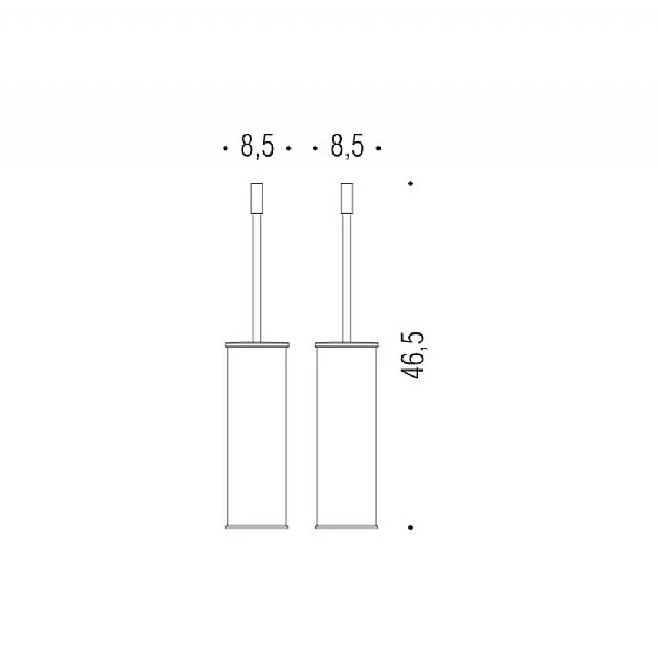 Plus Freestanding Toilet Brush Holder 4 Plus Freestanding Toilet Brush Holder - Image 2