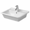 Duravit Starck 3 Inset Basin 560mm 1 Duravit Starck 3 Inset Basin 560mm -UK Bathroom Products Sales Store ST3302561WW
