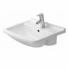 Duravit Starck 3 Semi-Inset Basin 550mm 2 Duravit Starck 3 Semi-Inset Basin 550mm -UK Bathroom Products Sales Store ST3310551WW