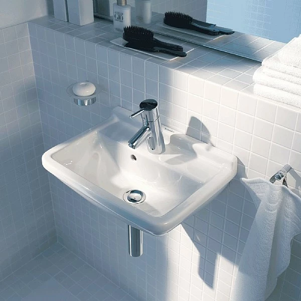 Duravit Starck 3 Handbasin 450mm 4 Duravit Starck 3 Handbasin 450mm - Image 2