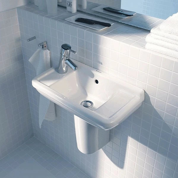 Duravit Starck 3 Handbasin 500mm 4 Duravit Starck 3 Handbasin 500mm - Image 2