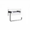 Vola T12 Toilet Roll Holder With Back Plate 2 Vola T12 Toilet Roll Holder With Back Plate -UK Bathroom Products Sales Store VOT12CP