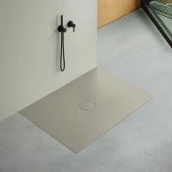 BetteFloor 1200x700x30mm Steel Shower Tray (415) Cashmere Matt