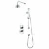 C.P. Hart Waterloo Shower Set (Dual Valve & Diverter, Flexible Kit & Head) 2 C.P. Hart Waterloo Shower Set (Dual Valve & Diverter, Flexible Kit & Head) -UK Bathroom Products Sales Store XSGRWASET8