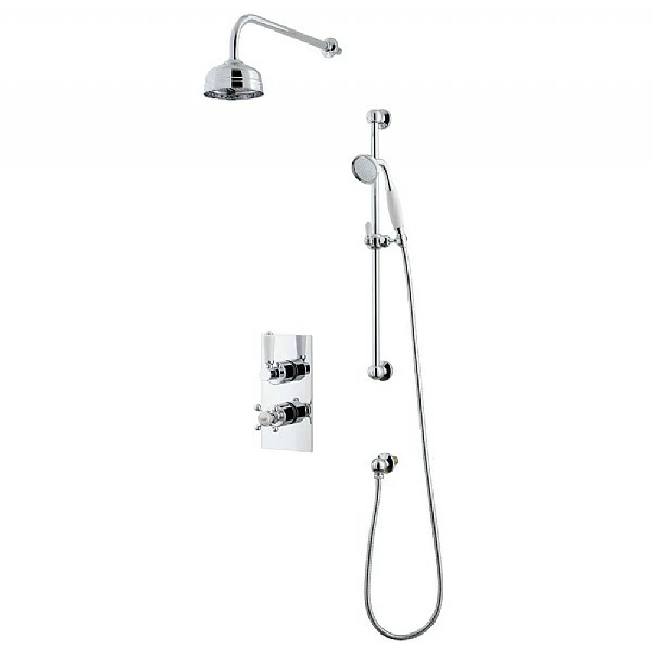 C.P. Hart Waterloo Shower Set (Dual Valve & Diverter, Flexible Kit & Head) 3 C.P. Hart Waterloo Shower Set (Dual Valve & Diverter, Flexible Kit & Head)