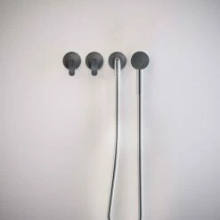 John Pawson Set 23 Thermostatic Shower Set With Round Hand Shower