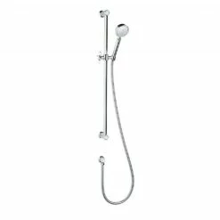 C.P. Hart Epoch Slide Rail Kit With Bar, Hose, Handshower And Wall Outlet