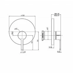 C.P. Hart Snap Manual Valve -UK Bathroom Products Sales Store XSZCPHSN3119E1CP 4