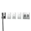 Switch Concealed Thermostatic Valve With Rain-Jet Handshower Control, Body Jet Control And Two Single On/Off Controls