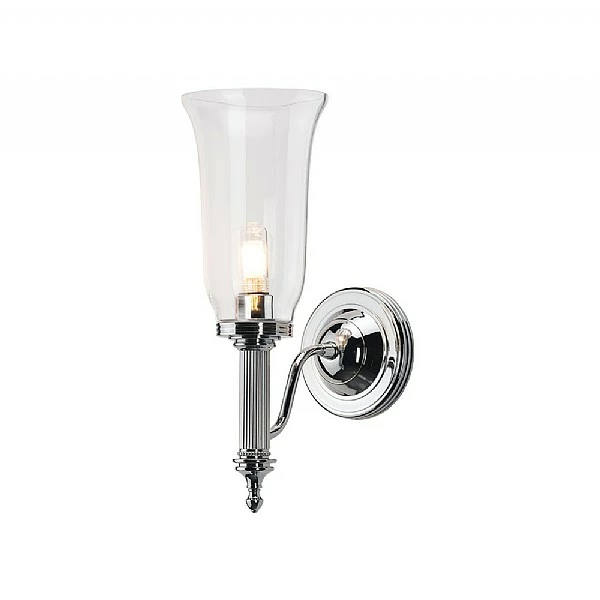 C.P. Hart Belvoir LED Wall Light IP44 Clear Shade Polished Chrome 3 C.P. Hart Belvoir LED Wall Light IP44 Clear Shade Polished Chrome
