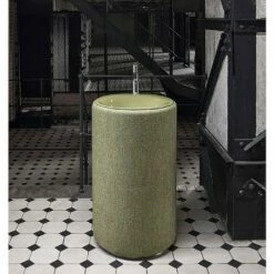 Bette Lux Oval Couture Freestanding Basin (Fabric Panel Sold Separately)