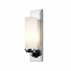 C.P. Hart Buxton Large LED Wall Light IP44 Polished Chrome