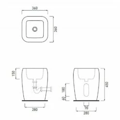 Cielo Shui Half Pedestal Washbasin 7 Cielo Shui Half Pedestal Washbasin -UK Bathroom Products Sales Store ZCESHLAA 4
