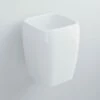 Cielo Shui Wall-Mounted Half Pedestal Washbasin -UK Bathroom Products Sales Store ZCESHLAS