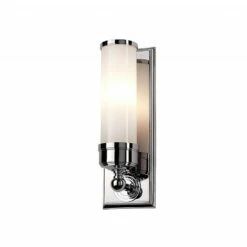 C.P. Hart Chelsea LED Wall Light IP44 Polished Chrome