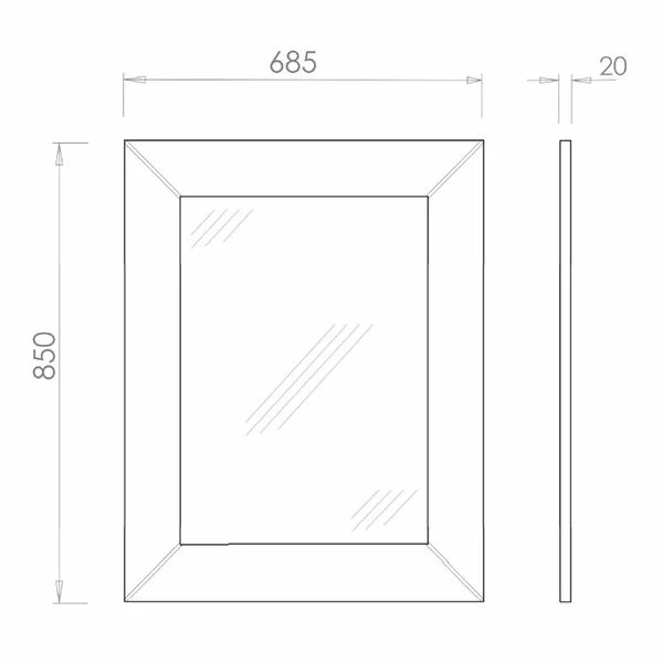 C.P. Hart Claridge Mirror 4 C.P. Hart Claridge Mirror - Image 2