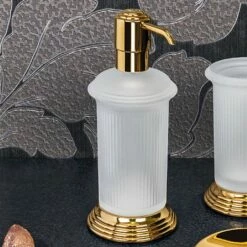 Colonial FreestandingSoap Dispenser -UK Bathroom Products Sales Store ZCO9336CP 1