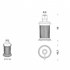 Colonial FreestandingSoap Dispenser -UK Bathroom Products Sales Store ZCO9336CP 4