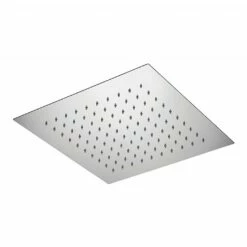 C.P. Hart Spillo Spa Square Ceiling Flush Rain Shower Head 340mm