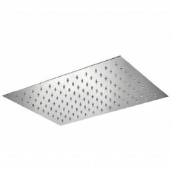 C.P. Hart Spillo Spa Rectangular Ceiling Flush Rain Shower Head 380x260mm